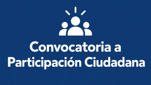 Convocatoria a participación ciudadana