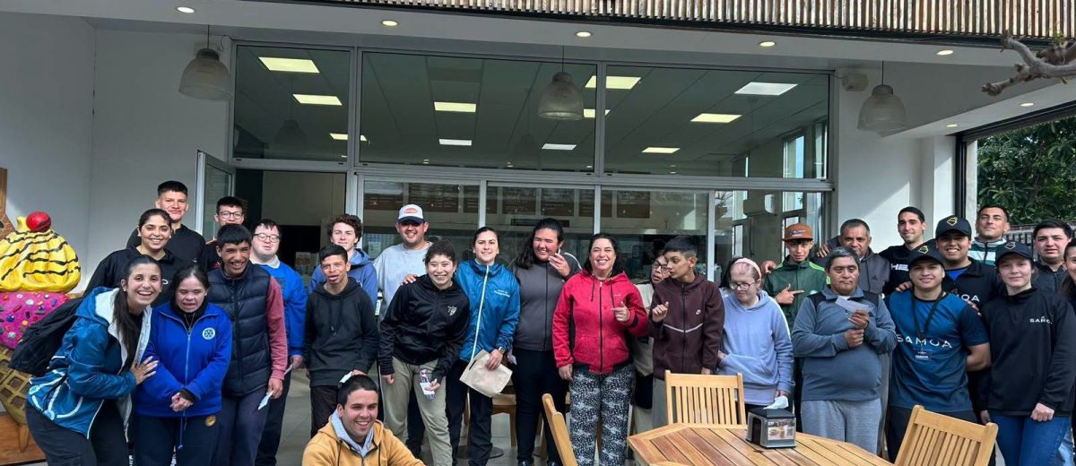 La Municipalidad de Victoria agradece a “Tato” Oberti por recibir a los chicos de nuestra escuela deportiva adaptada