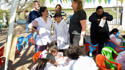 CrecER llegó a Victoria con controles de salud, deporte y actividades para los niños