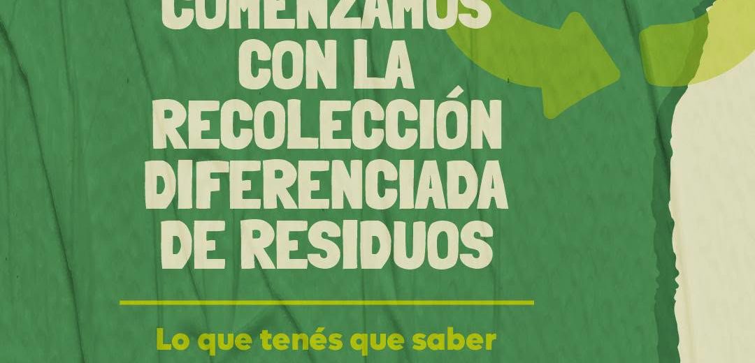 Comienza la Recolección diferenciada de Residuos
