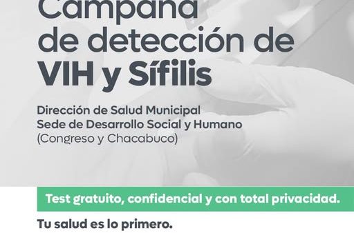 Campaña Municipal de Detección de VIH y Sífilis