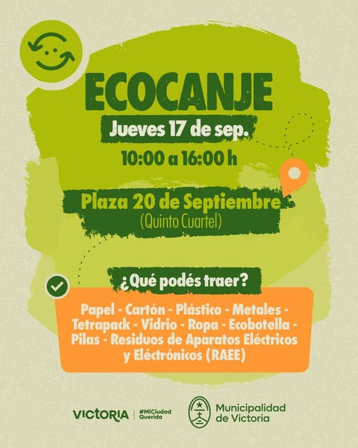Hoy hay Eco Canje