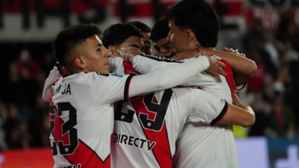 River venció 3-1 a Independiente Rivadavia y Ponzio sigue invicto en el Monumental
