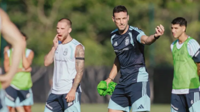 Selección Argentina vuelve a entrenarse: caras nuevas, ausencias y el cronograma de amistosos