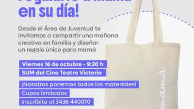 ¡Vení a Pintar tu Tote Bag para regalarle a mamá en su día!