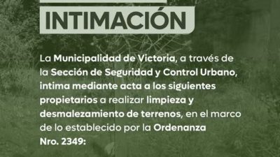Actas de intimación