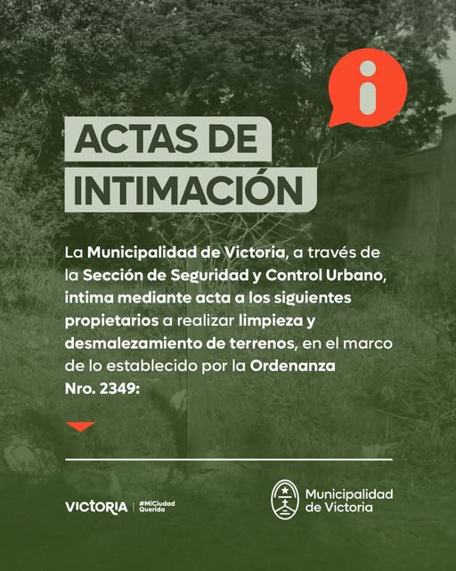 Actas de intimación