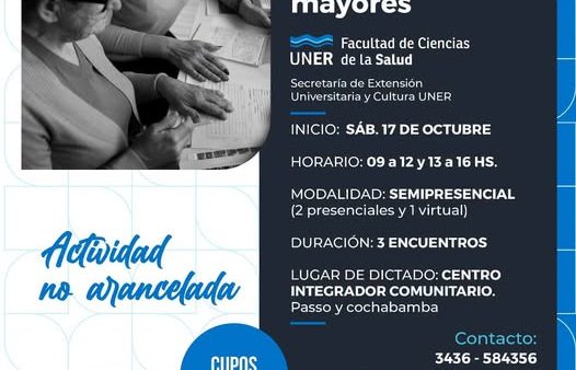 Curso sobre Cuidados Básicos de Personas Mayores