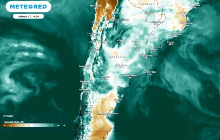 El anticiclón empieza a ceder