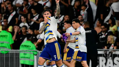 Boca Juniors venció a Vasco da Gama en Brasil y jugará la final de la Copa Sudamericana