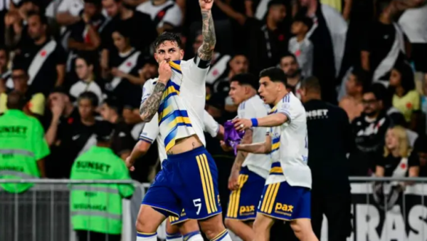 Boca Juniors venció a Vasco da Gama en Brasil y jugará la final de la Copa Sudamericana