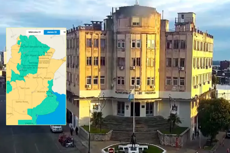 Renovaron alerta por tormentas fuertes en Entre Ríos: prevén hasta 90 km/h de viento