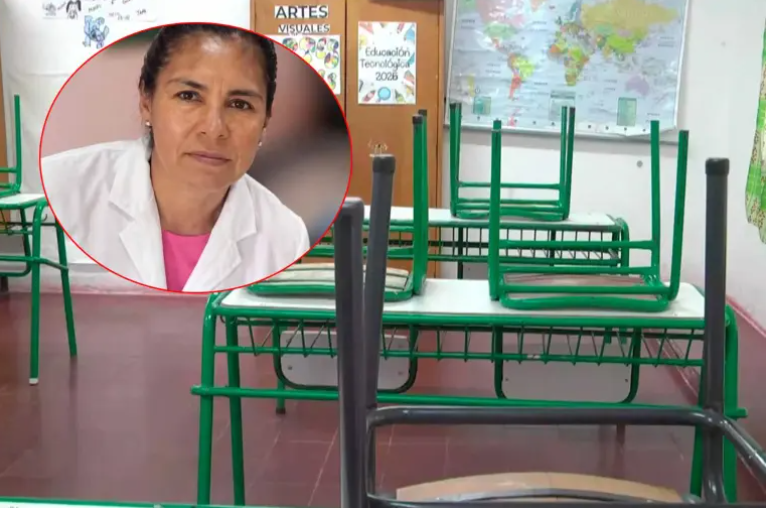 Docentes realizan un paro y jornada de duelo tras el hallazgo sin vida de Nancy Godoy