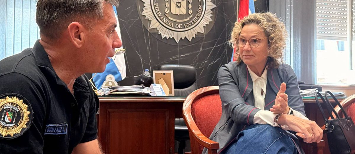 Castagnino propuso a la Policia un Destacamento de proximidad ciudadana en Barrio La Unión