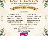 Promoción 2001 “Bachilleres Agrarios” Escuela Agrotécnica N°2 “La Carola”