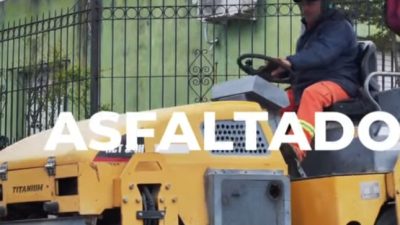 Asfaltado en calle Suipacha