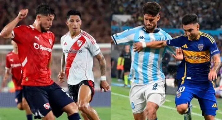 Independiente-Boca y River-Racing: cómo llegan los equipos a los clásicos del domingo
